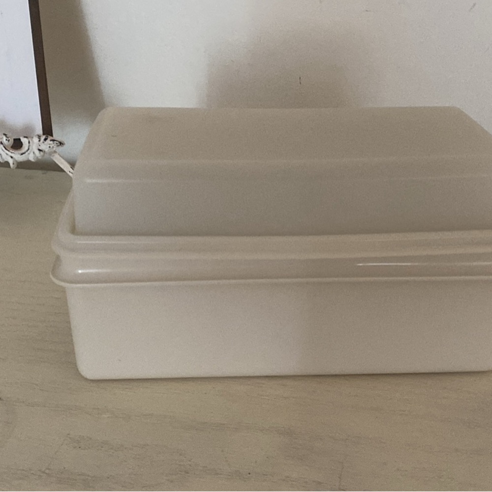Vintage Tupperware bread holder